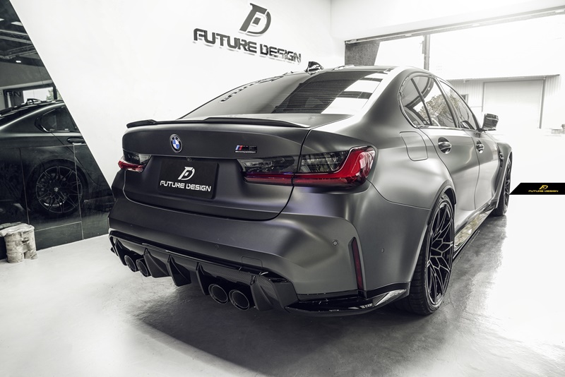 G80M3 G82M4 - MP style carbon rear Diffuser 08